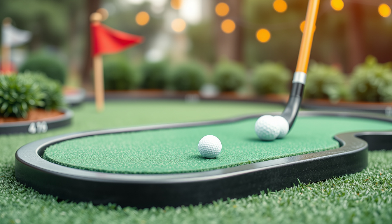mini golf club game