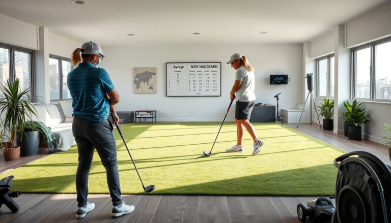Average Golf Handicap by Age and Gender