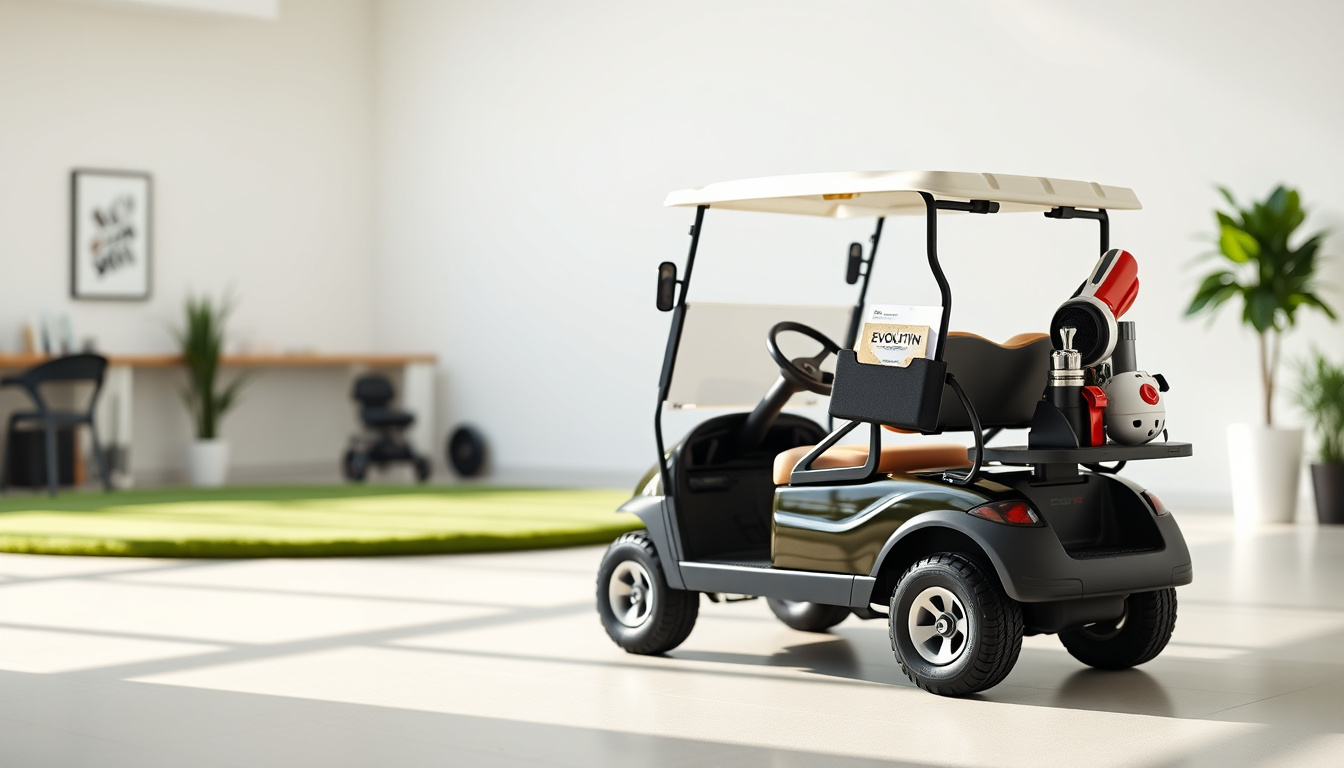 Evolution Golf Cart Scorecard Holder