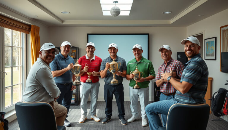Golf Grand Slam Winners by Year