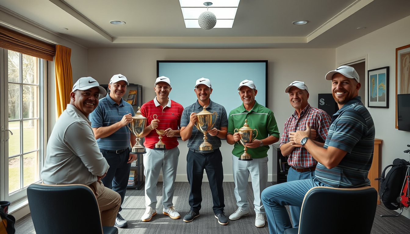 Golf Grand Slam Winners by Year