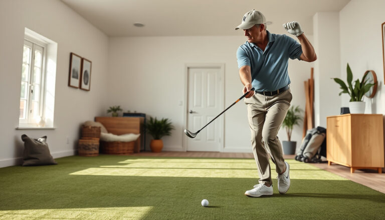 Slow Motion Golf Swing For Seniors