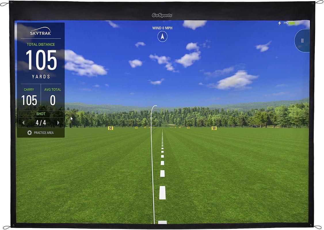 GoSports Golf Simulator Impact Screen