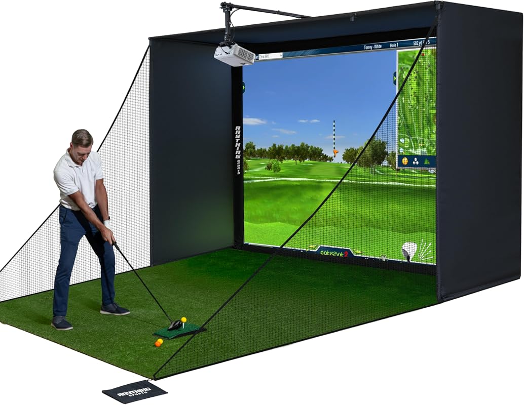 Complete Golf Simulator Enclosure Package