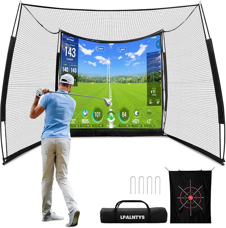 11x8ft Portable Golf Simulator Net