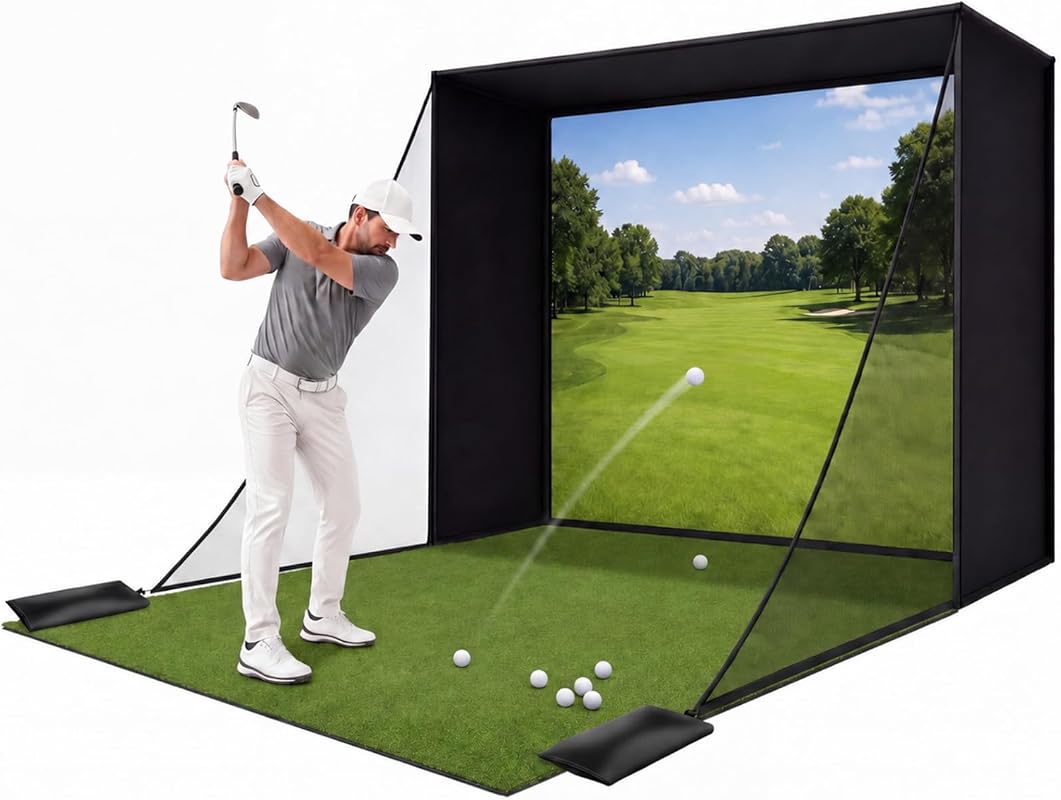 Silipull Heavy-Duty Golf Cage Net