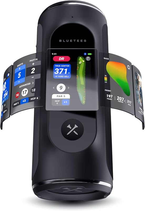 Blue Tees Player Pro AI-Powered Golf GPS Speaker