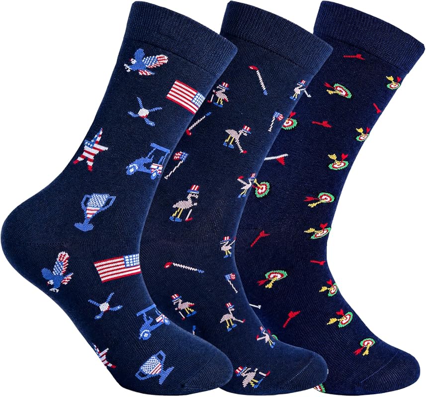 Funny Golf Crew Socks