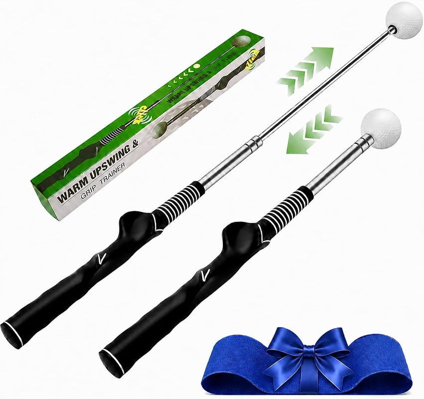 Retractable Golf Swing Trainer Aid