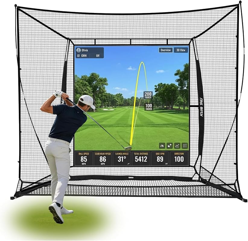 Golf Simulator Enclosure 10x8