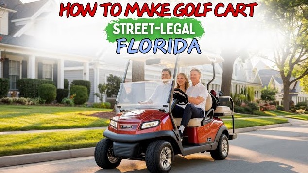 what makes a golf cart street legal in florida