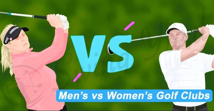 whats the difference between mens and womens golf clubs