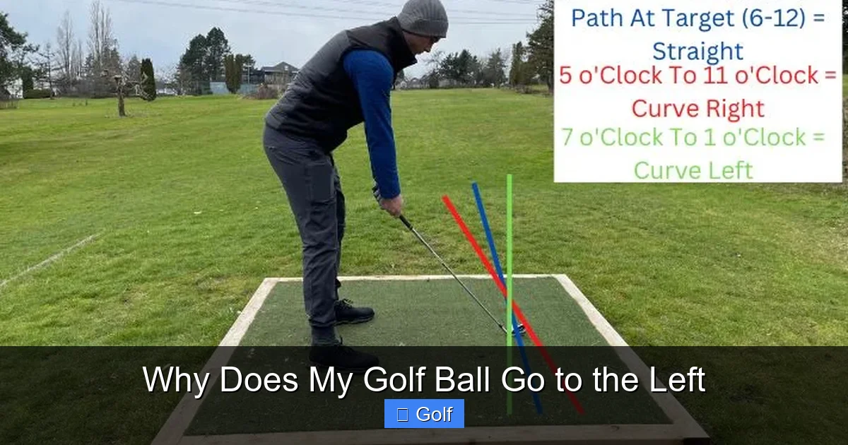 Why Does My Golf Ball Go to the Left