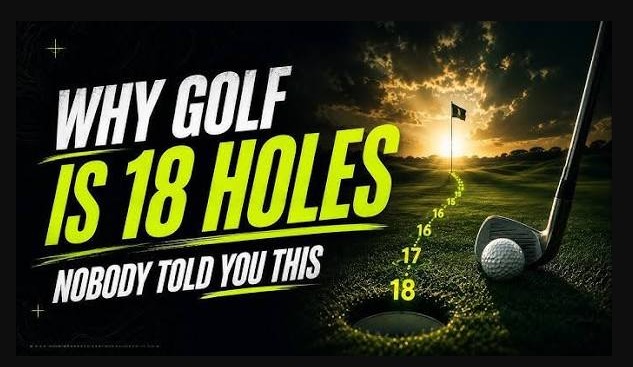 why is a golf course 18 holes