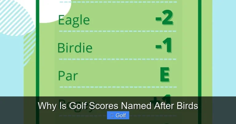 why is golf scores named after birds
