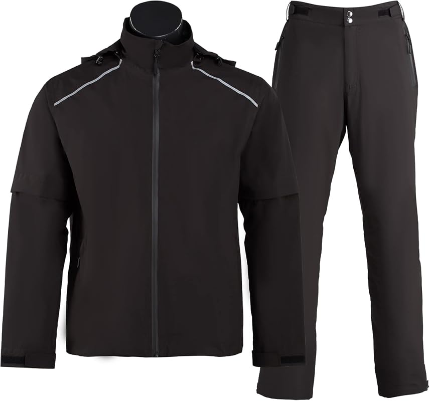K.E.J. Men’s Golf Rain Jacket