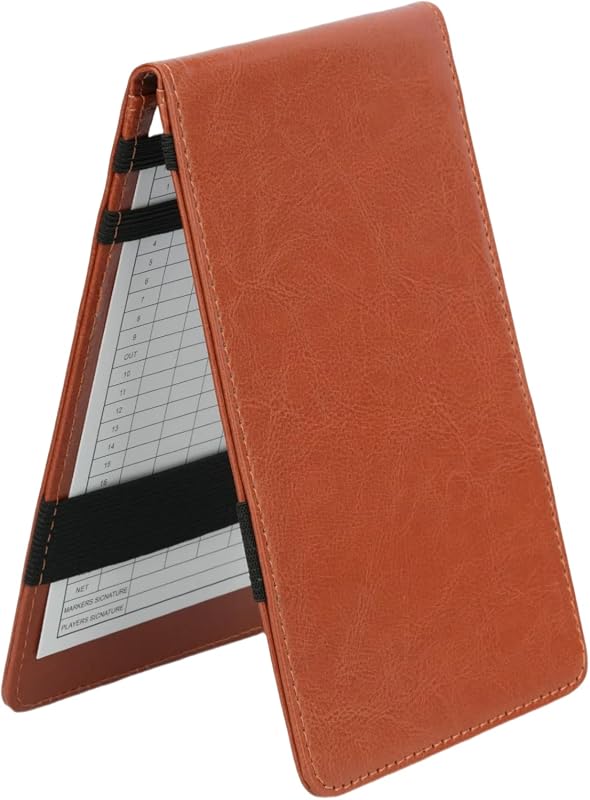 PU Leather Golf Scorecard Holder