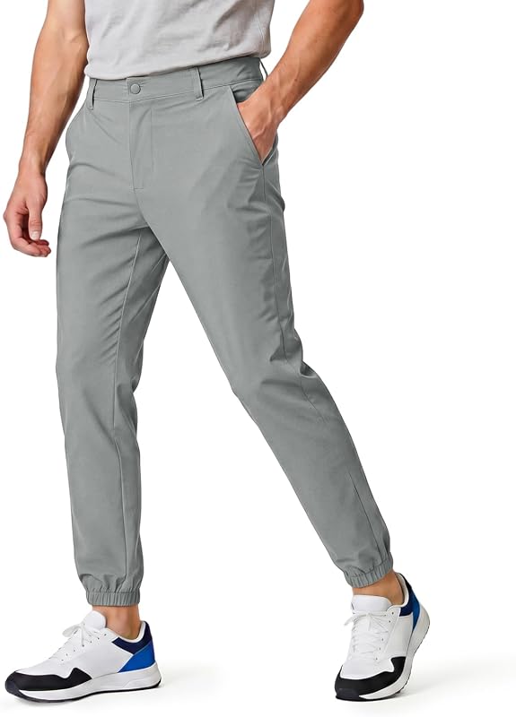 GINGTTO Men’s Slim Fit Golf Joggers