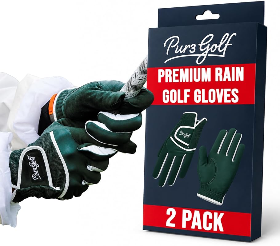 PUR3 Rain Golf Gloves