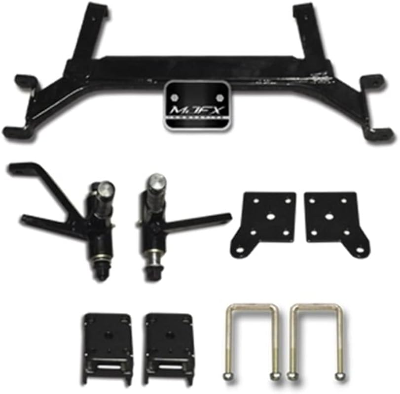 MadJax 5 Inch Drop Axle Golf Cart Lift Kit for 2001.5-Up EZGO TXT Golf