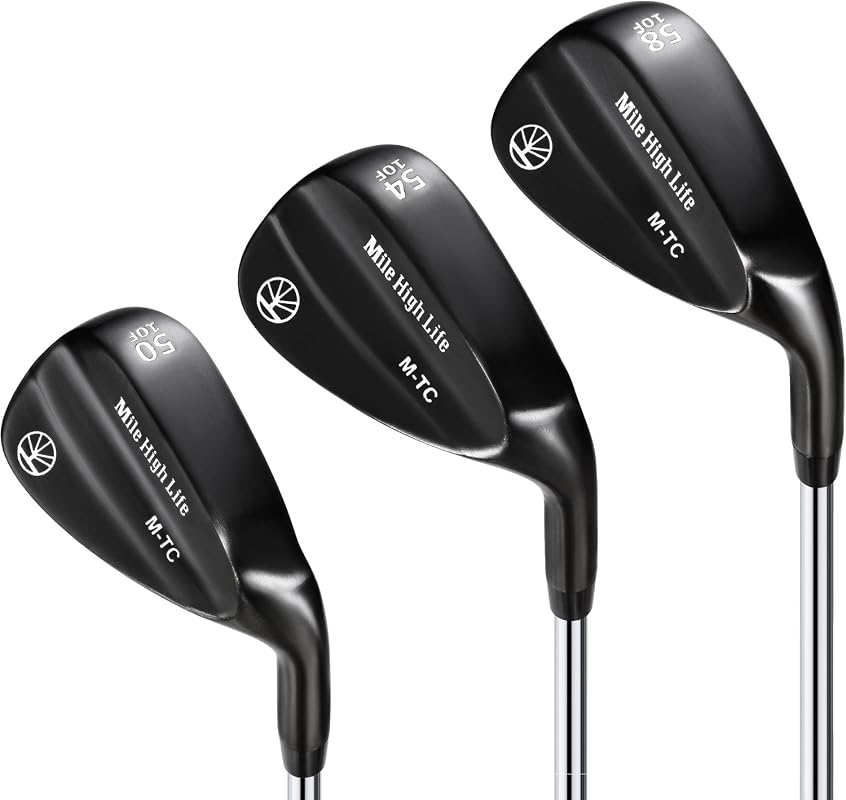 Mile High Life Golf Wedge Set for Beginners, Right Handed Clubs for Me