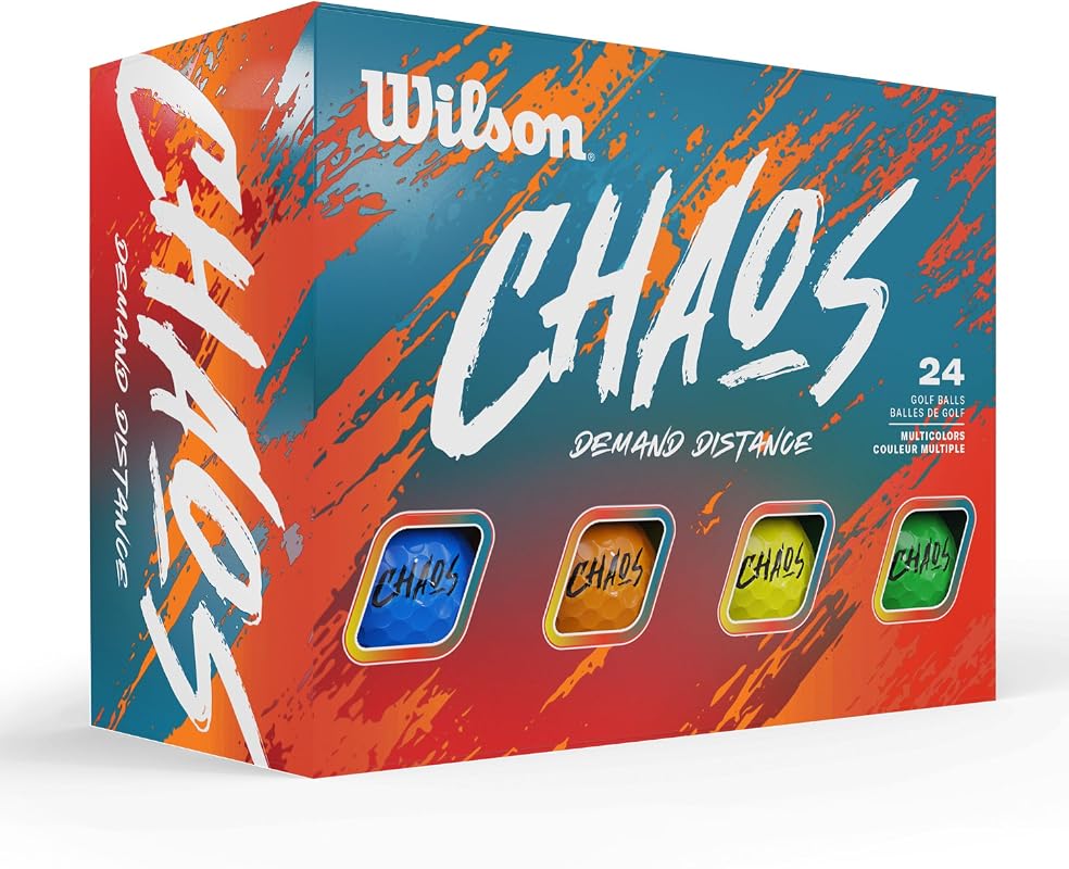 Wilson 2024 Chaos Golf Balls
