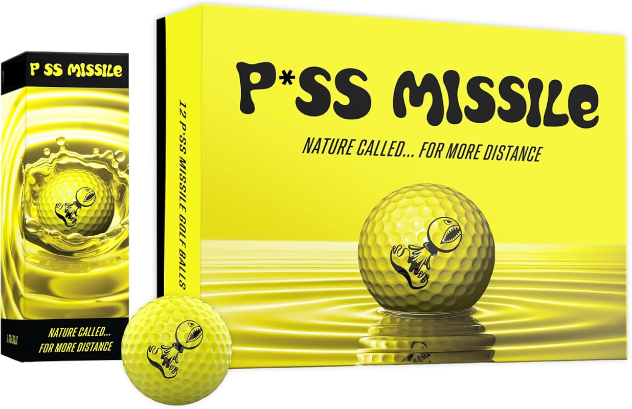 P*ss Missile Distance Golf Balls