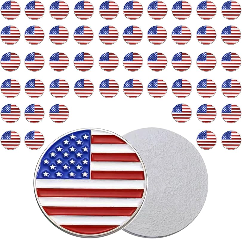 50 Pcs Golf Marker Set