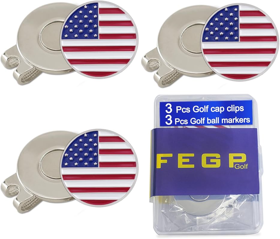 6 Pcs Magnetic Golf Markers