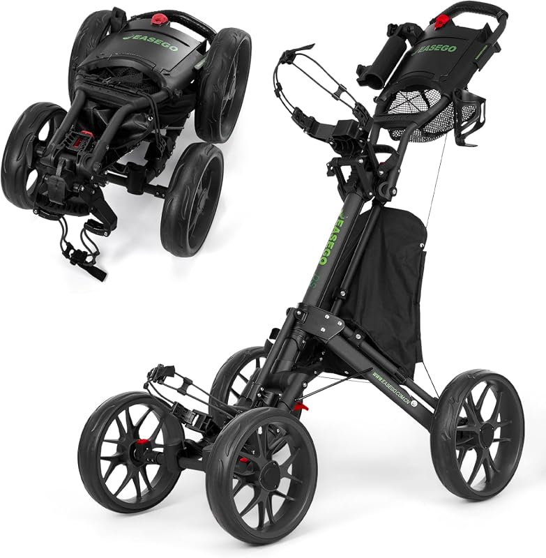 EASEGO 4-Wheel Golf Push Cart