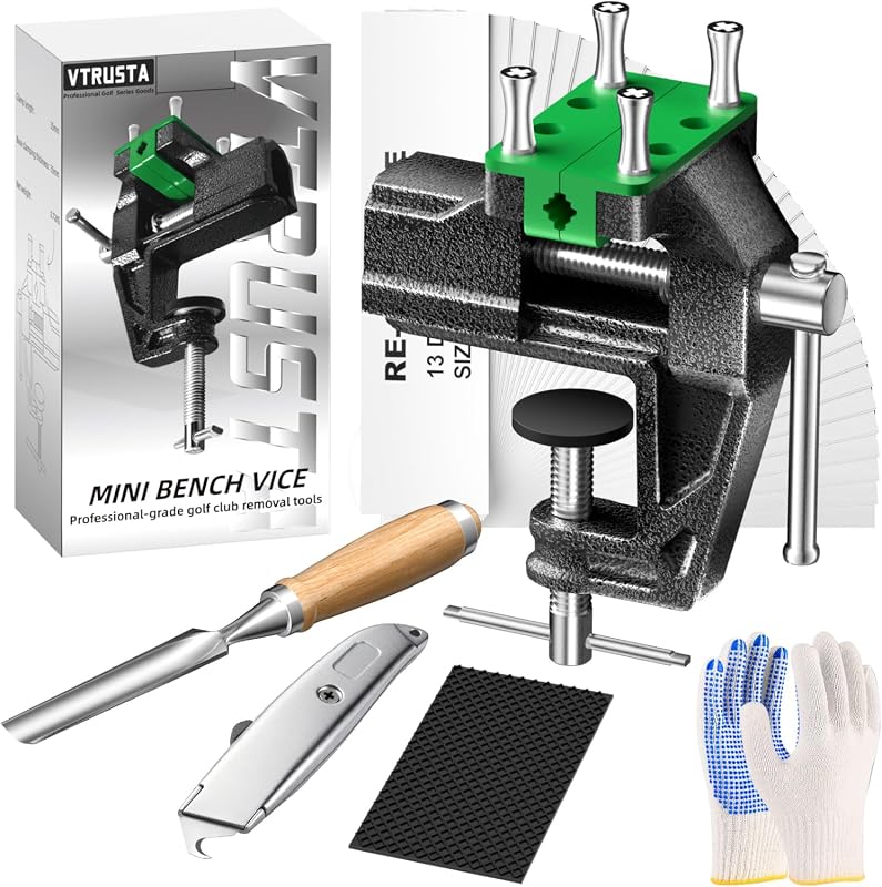 Complete Portable Golf Regripping Kit for Easy DIY Golf Club Grip Repl