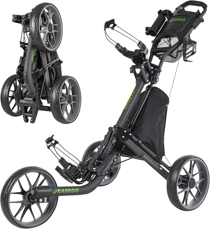 EASEGO 3-Wheel Golf Push Cart