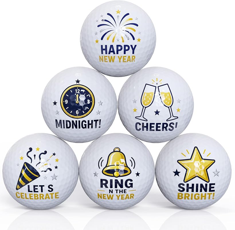 Holiday Themed Golf Balls